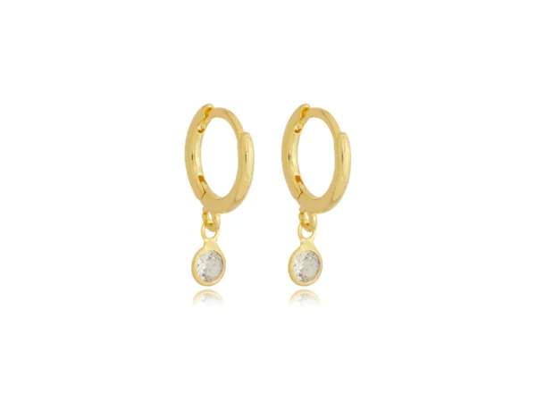 Drop Unic da Bastet :  Semijoias banhadas a Prata e Ouro baratas